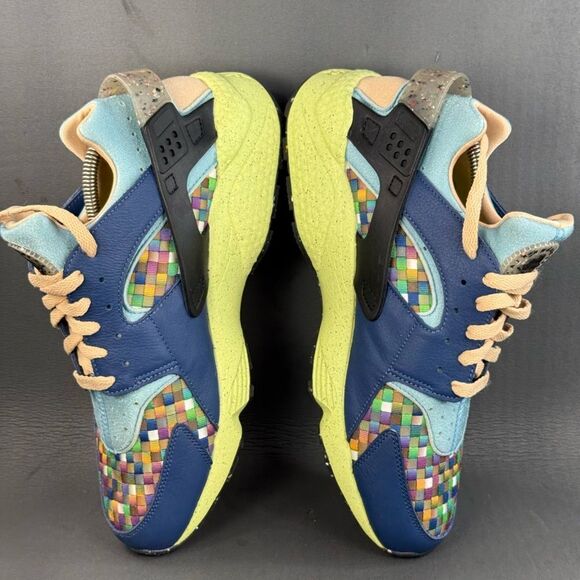 Nike Air Huarache Crater Premium 'Multi-Color Woven' athletic shoes men's 11.5 - Picture 5 of 8
